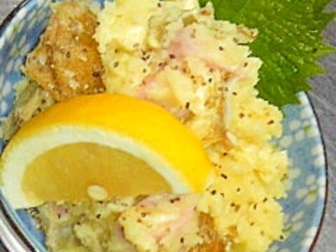 ★魚肉ソーセージでポテサラ★